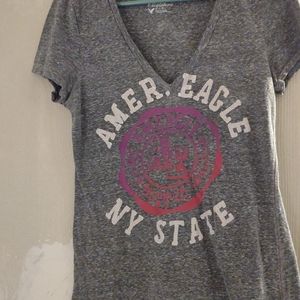 American Eagle Outfitters Vee Neck Tee